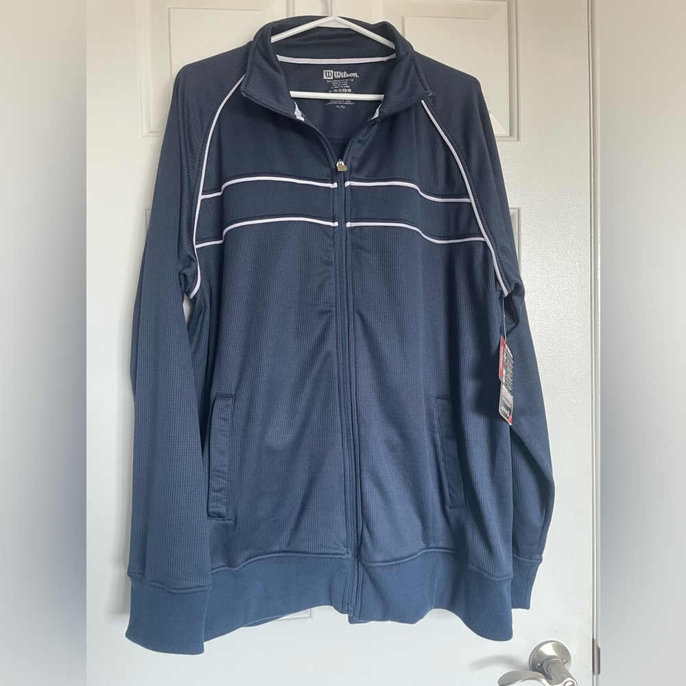 NEW Wilson Tennis Track Jacket - Men XL